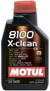 MOTUL 8100 X-CLEAN 5w40 SN/CF A3/B4/C3 1л. синтетика, масло моторное